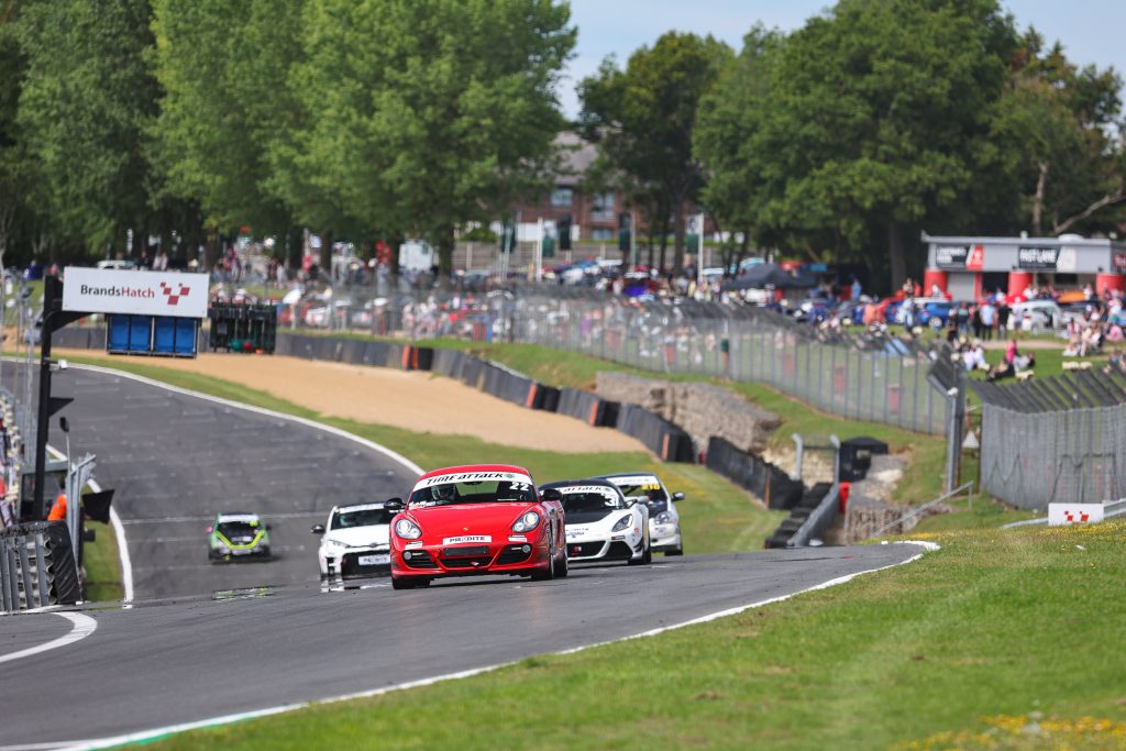 Time Attack car competing at Tunerfest South at Brands Hatch